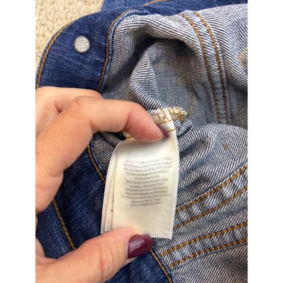 Polo Ralph Lauren Girl's Size 8 Denim Jean Jacket Pep Squad Patches Retro - Picture 8 of 10